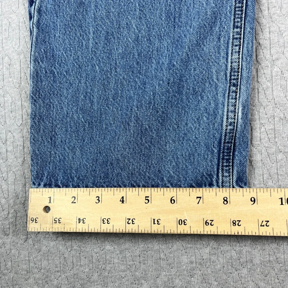 Levi 565 97 Loose Fit Straight Jeans Men 36x32 Fits 35x30 Blue medium wash Denim